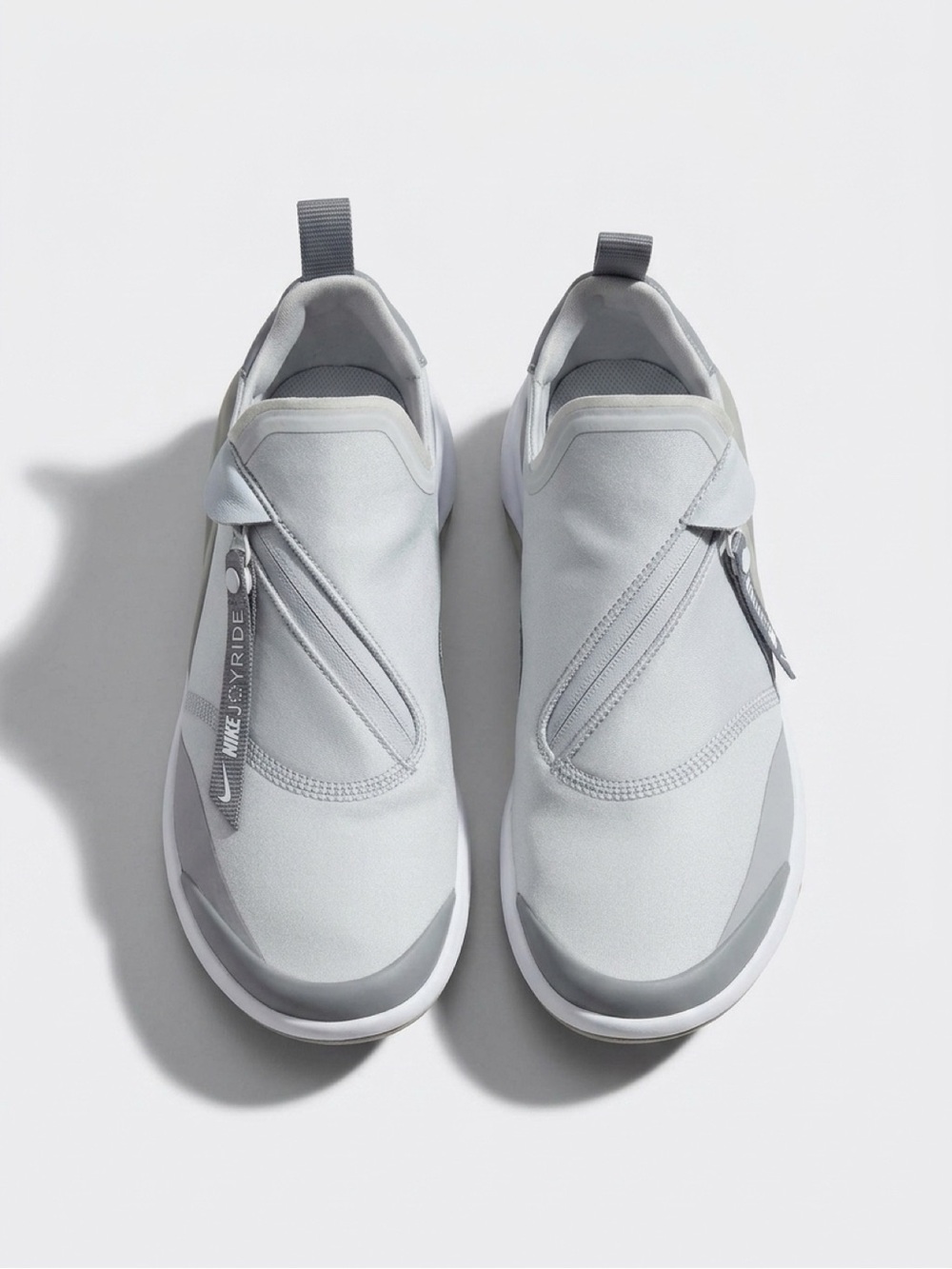 Nike Joyride Women 9 Gray Zip Up